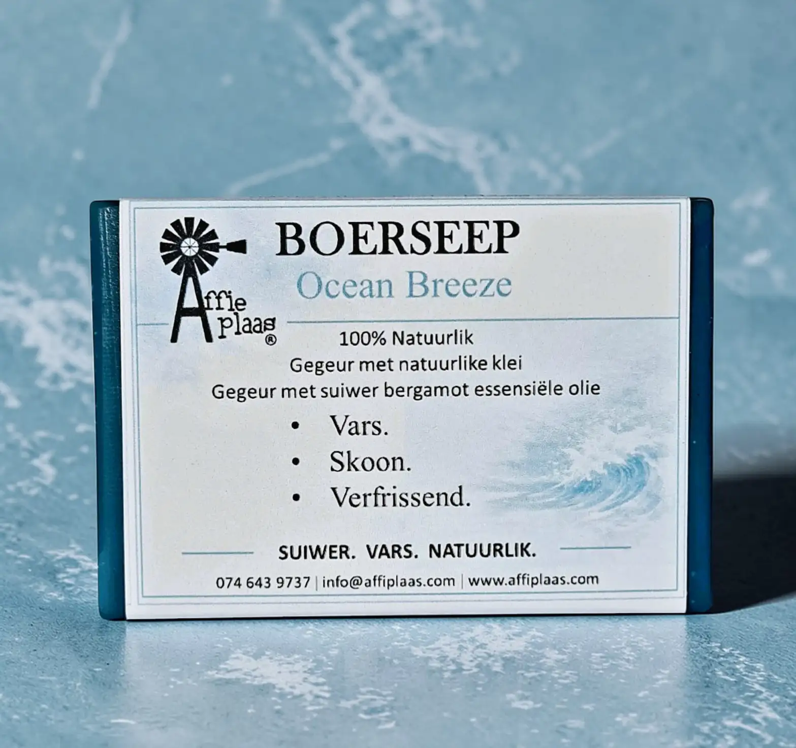 ocean breeze soap bar